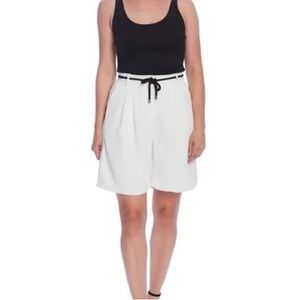 White Vince Camuto Bermuda Shorts